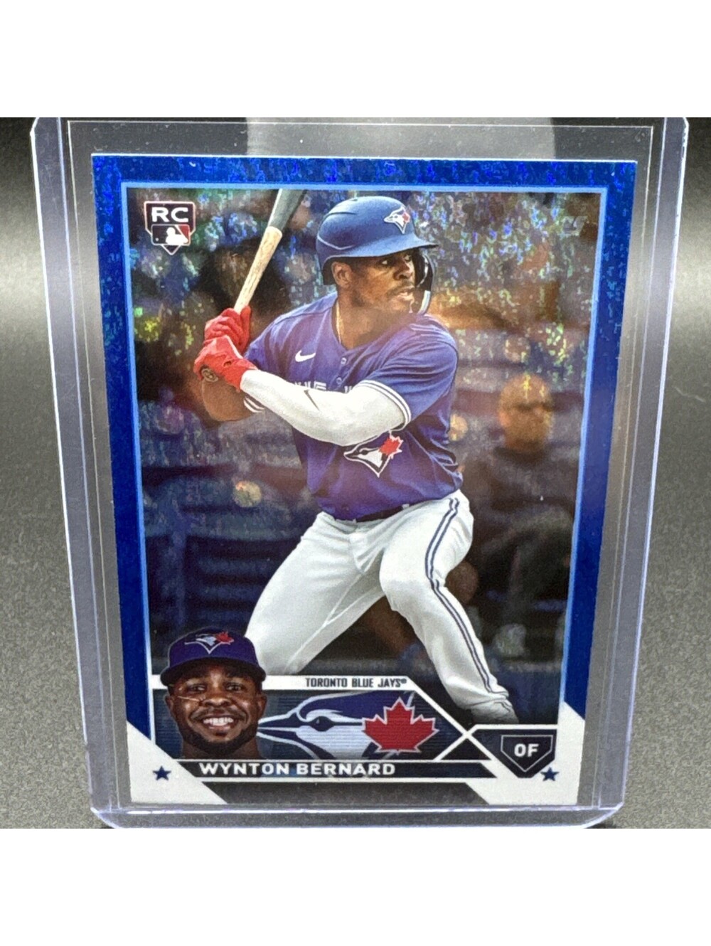 2023 Topps Update Wynton Bernard Blue Foil RC #US293 Serial Numbered 489/999